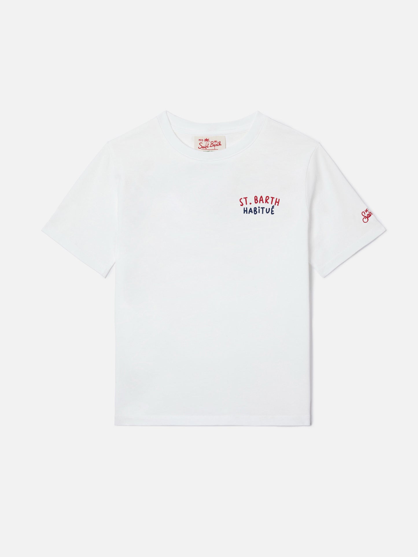 Camiseta Portland Jr con bordado Habitué en la parte delantera y trasera