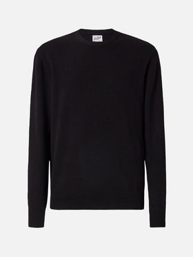 Maglione Regent in 100% CASHMERE nero