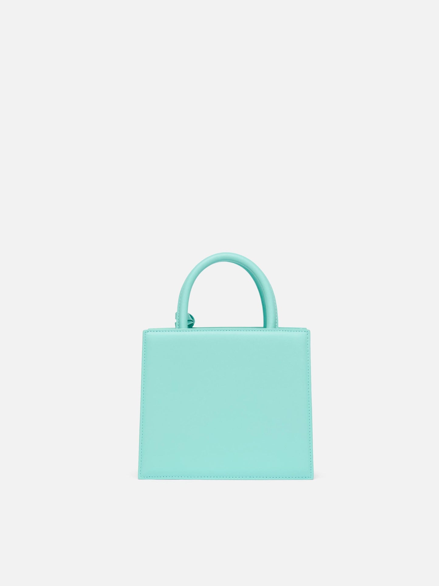 Shop Bag Mini in water green leather