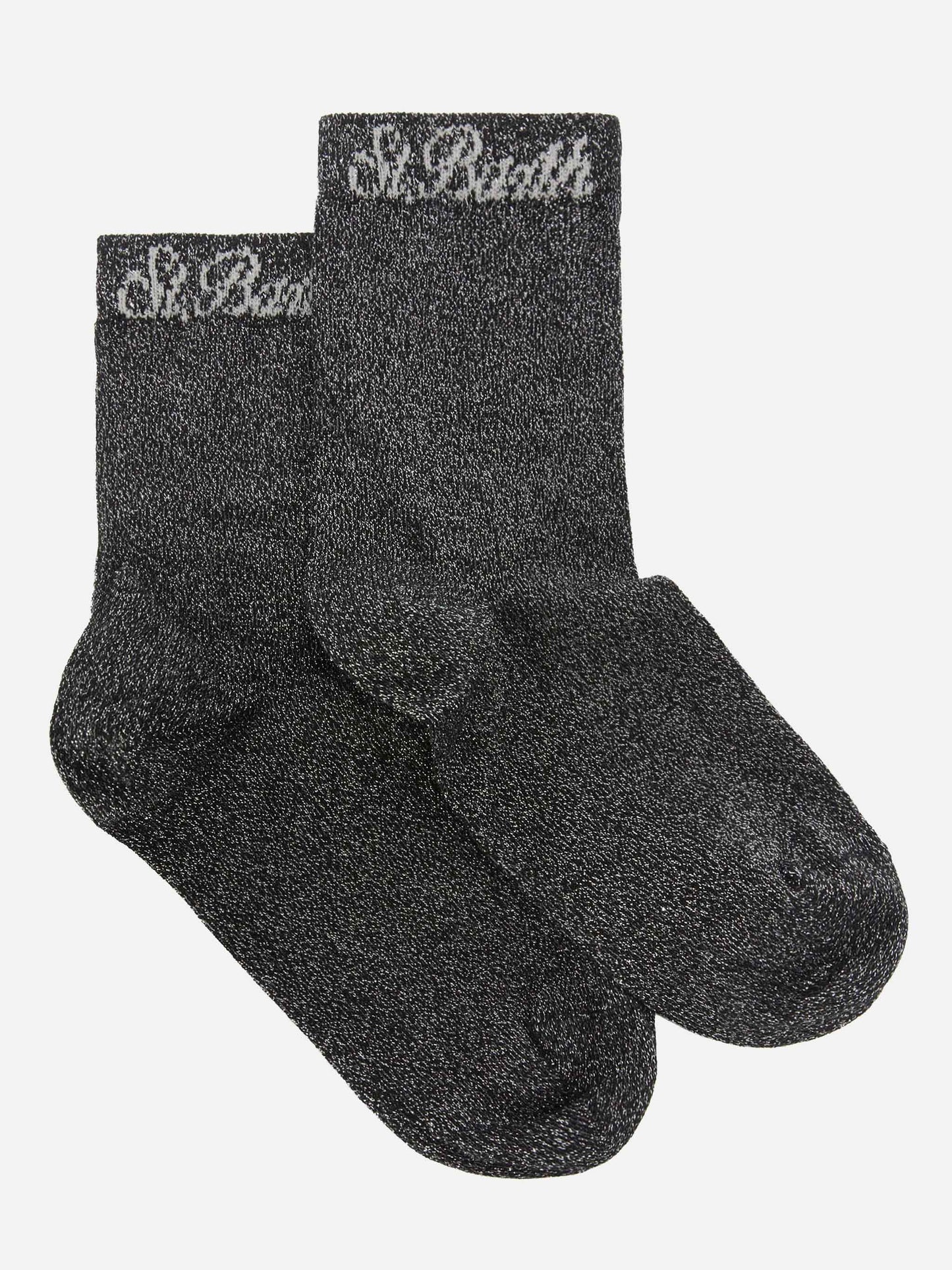 Calzini da donna lurex neri