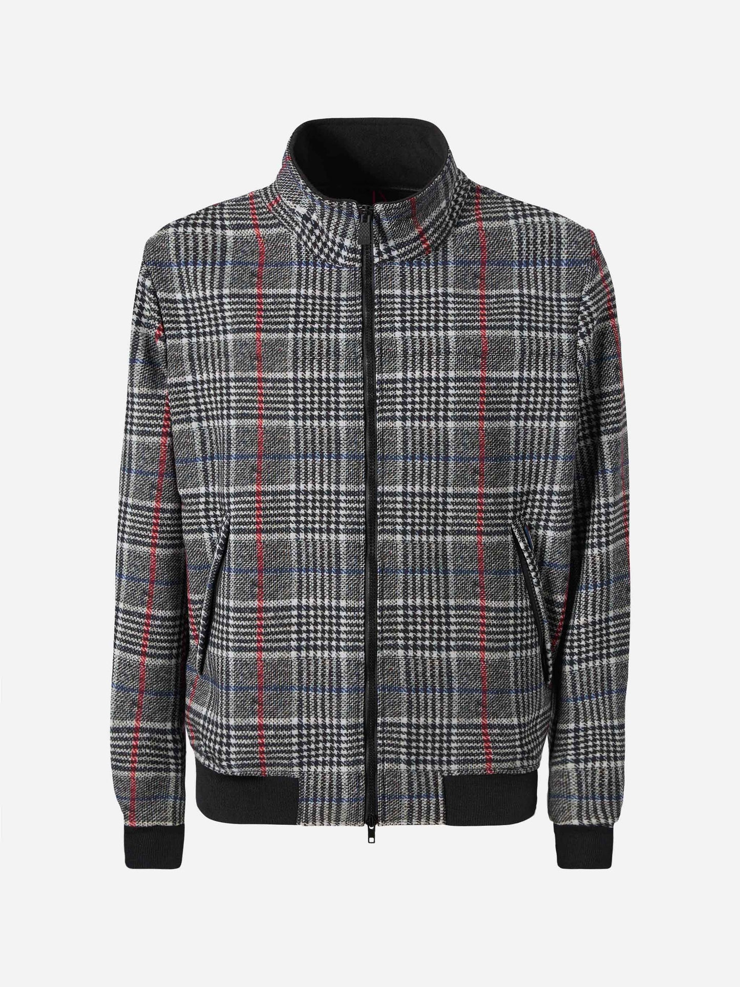 Bomber Traveler de peso medio con motivo Príncipe de Gales