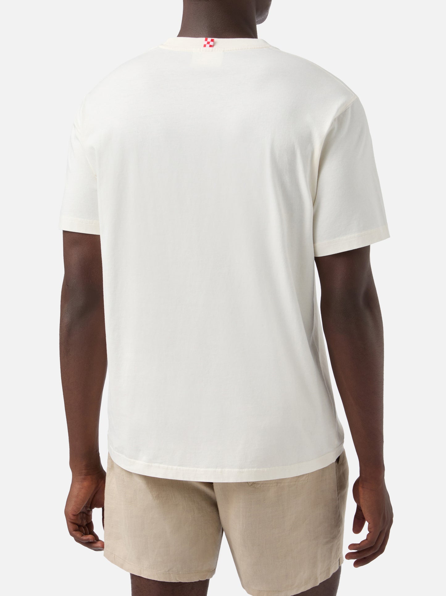 T-shirt à imprimé Happy Hour en beige