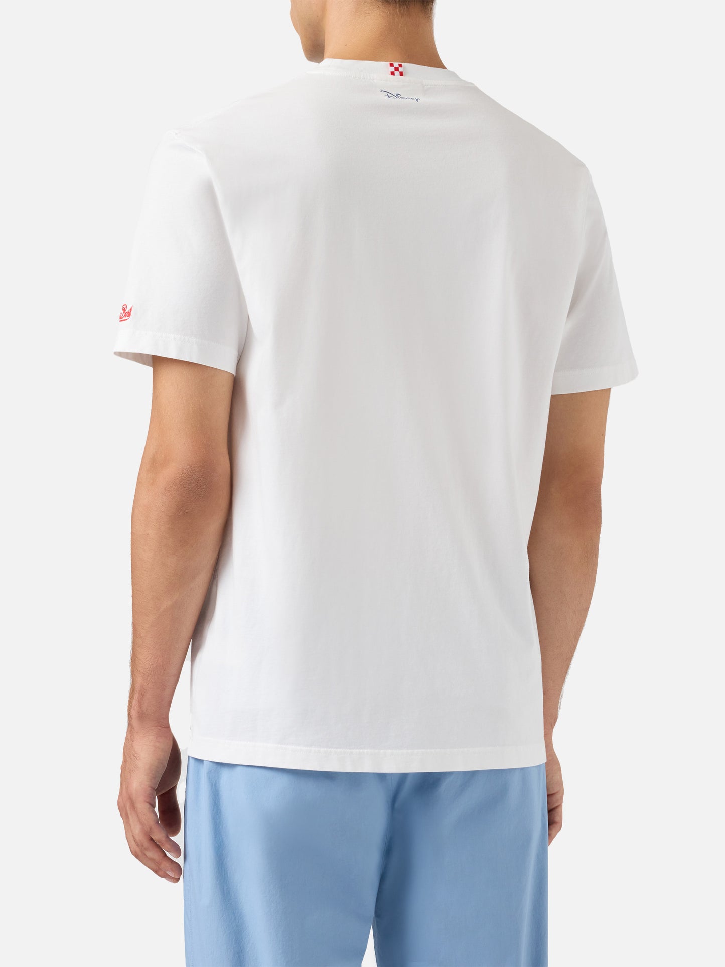 T-shirt Man stampa Scrooge con ricamo Fa caldo | Special Edition