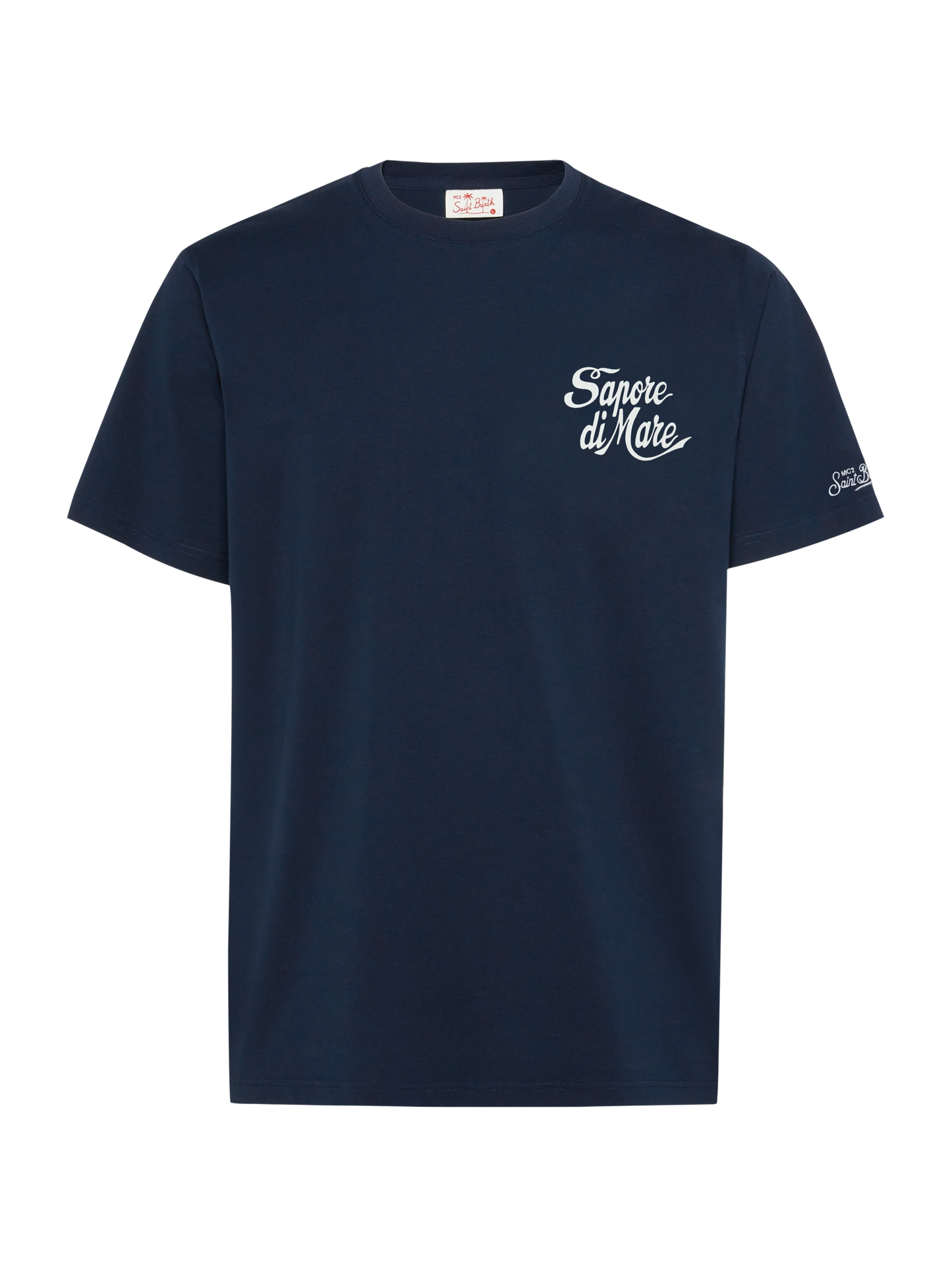 Cotton T-shirt with Forte dei Marmi 83 print | SAPORE DI MARE SPECIAL EDITION - MC2 Saint Barth