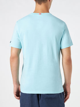 Man cotton t-shirt with statue Big Babol print | BIG BABOL® SPECIAL EDITION - MC2 Saint Barth