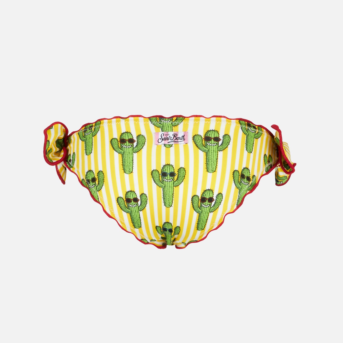 Happy cactus print girl swim briefs - MC2 Saint Barth