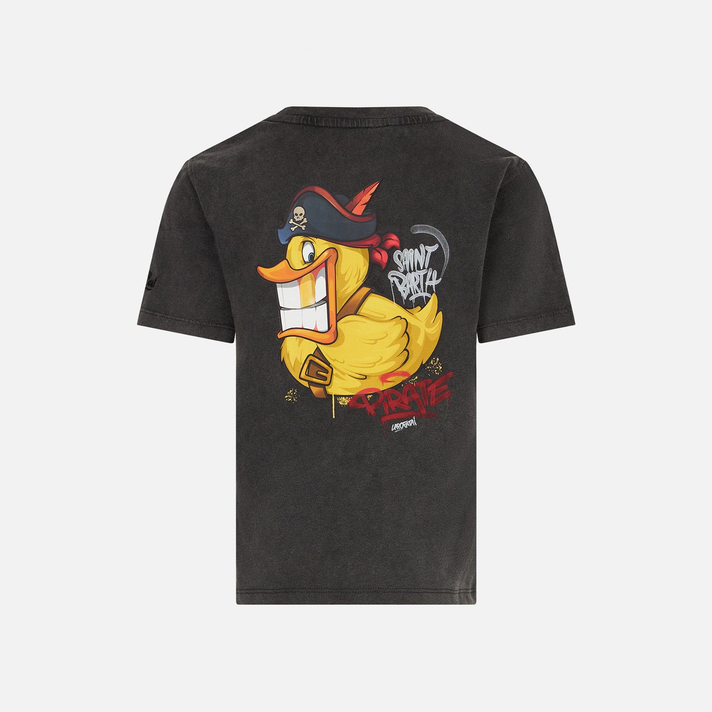 Boy cotton t-shirt with Crypto duck | CRYPTO PUPPETS® SPECIAL EDITION - MC2 Saint Barth