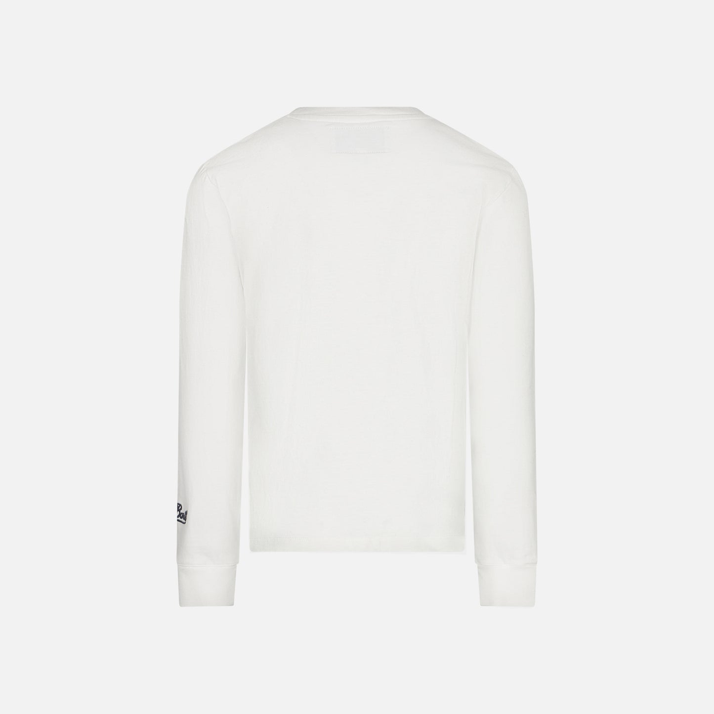 Boy white t-shirt with dinosaur print - MC2 Saint Barth