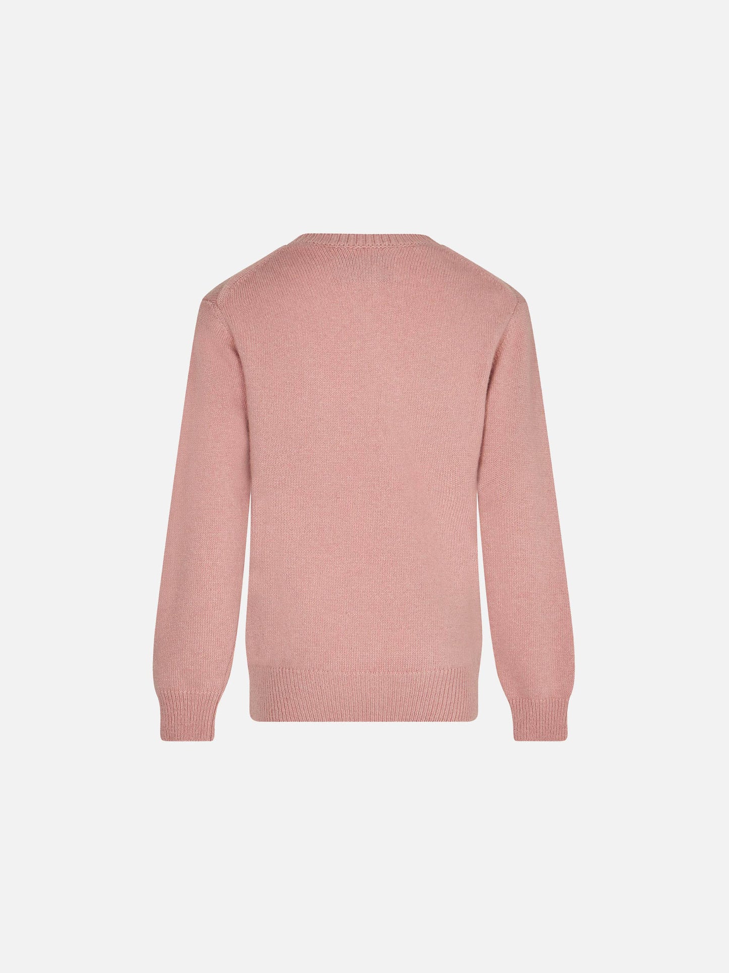 Girl crewneck sweater with dog print - MC2 Saint Barth