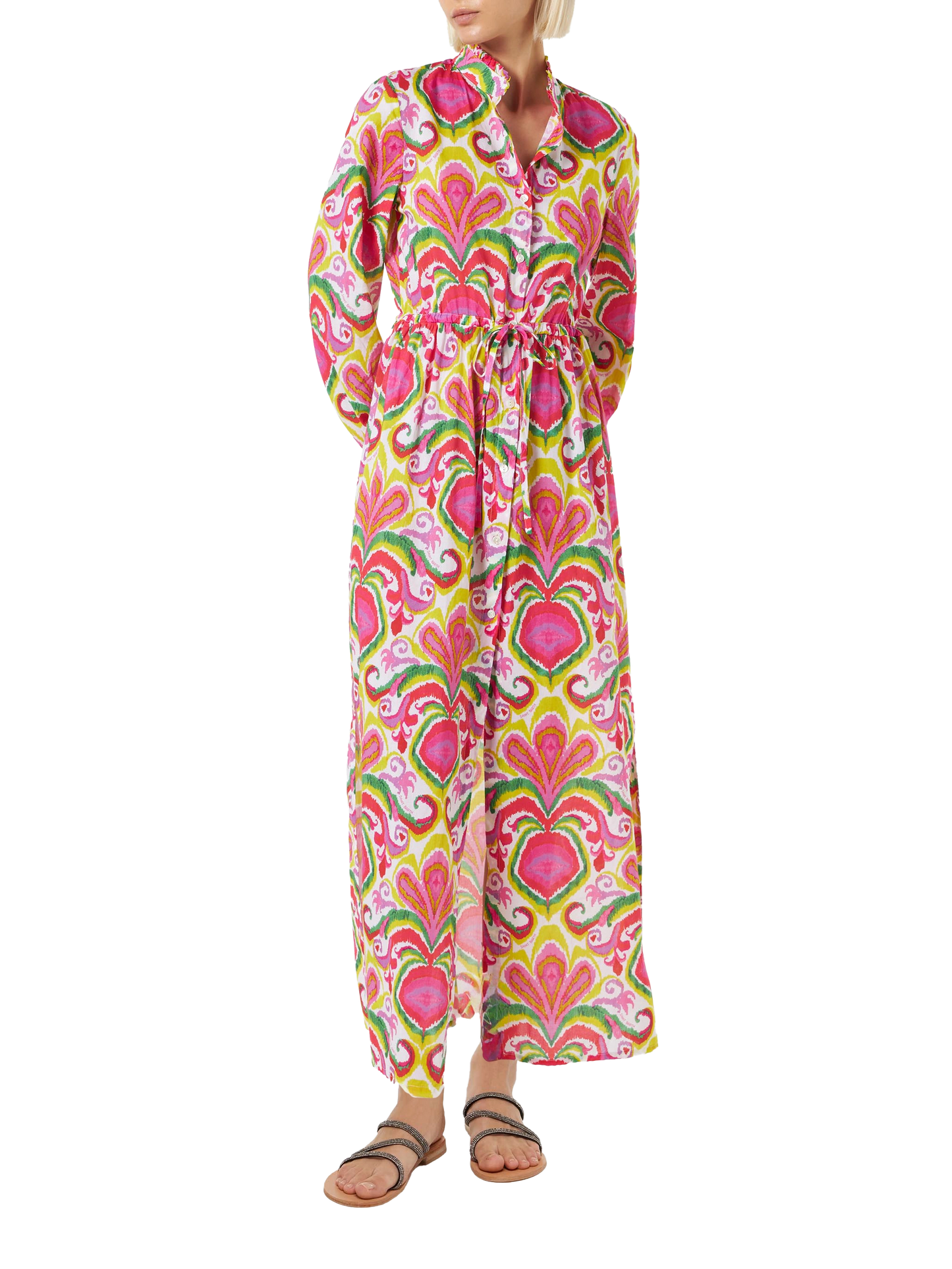 Woman beach dress with ikat print - MC2 Saint Barth