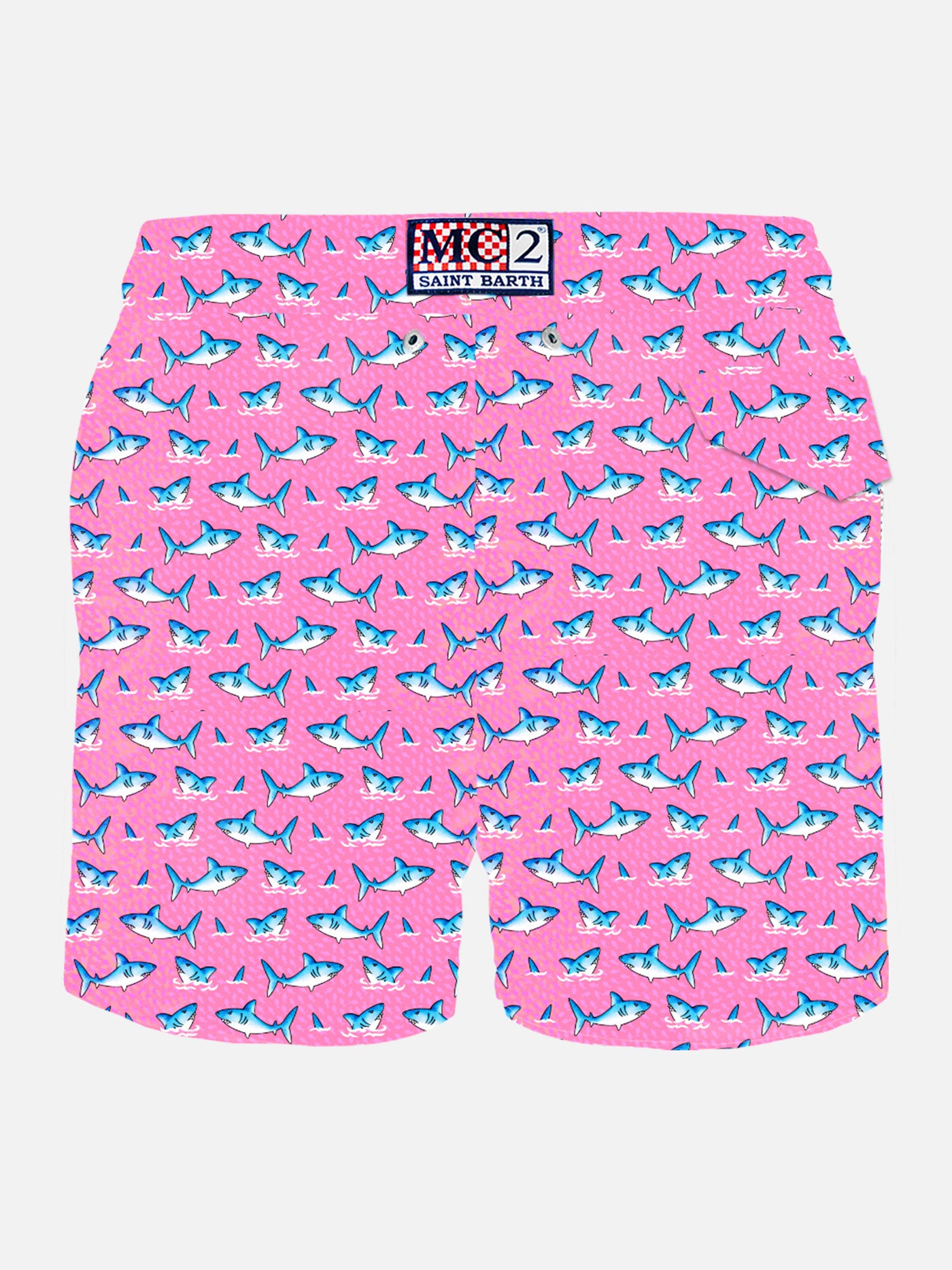 Bañador tipo shorts con estampado de tiburón Lighting