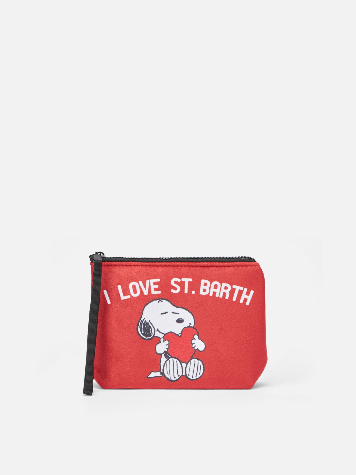 Pochette Aline in lana con stampa Snoopy