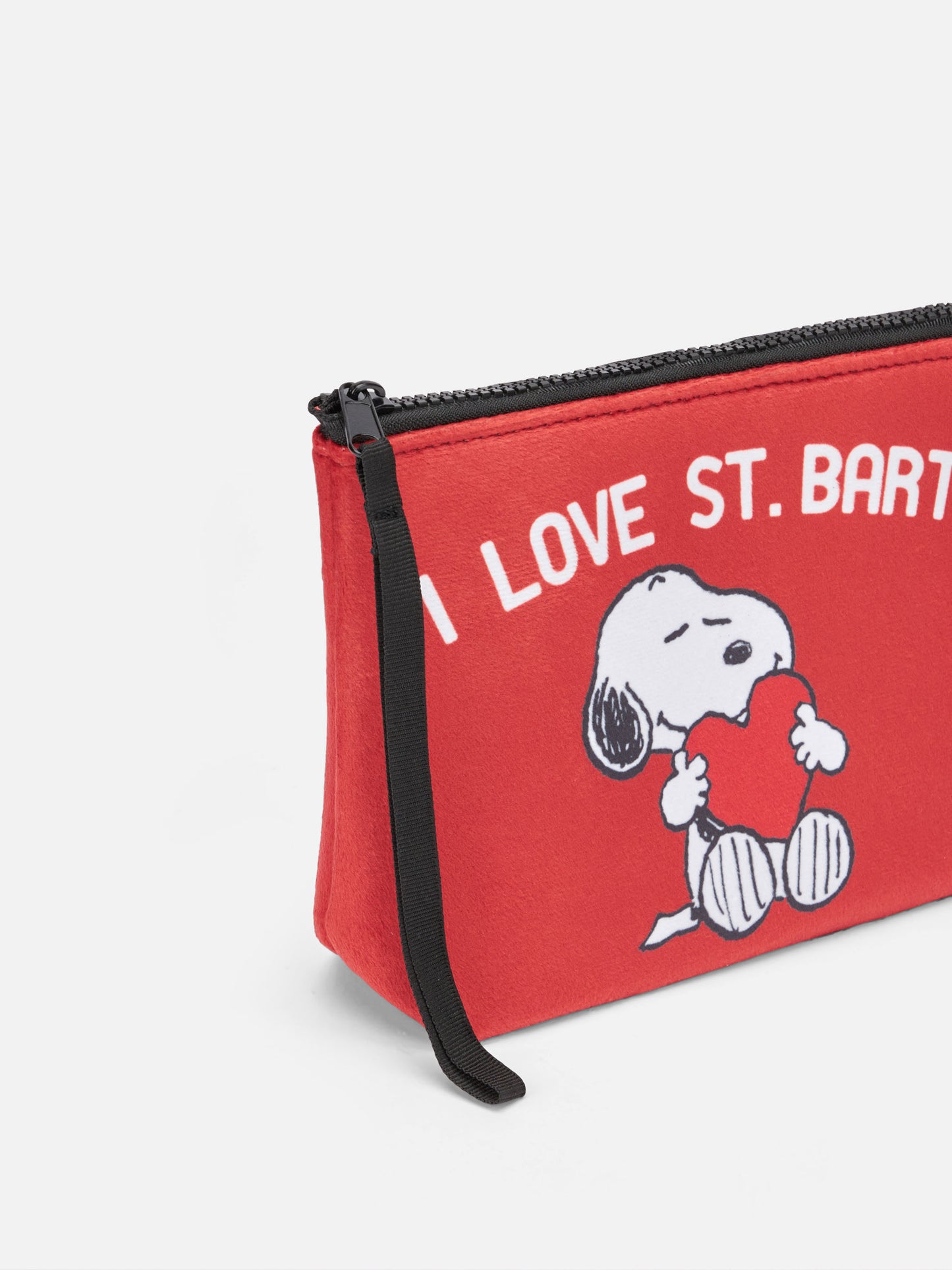 Pochette Aline in lana con stampa Snoopy