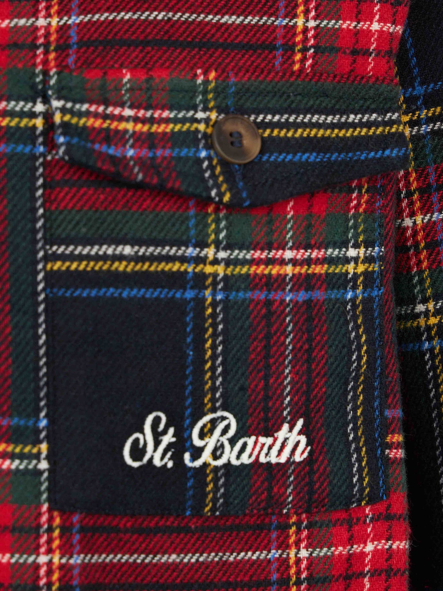 Camicia in lana da bambino con stampa Snoopy e tartan | EDIZIONE SPECIALE SNOOPY PEANUTS™