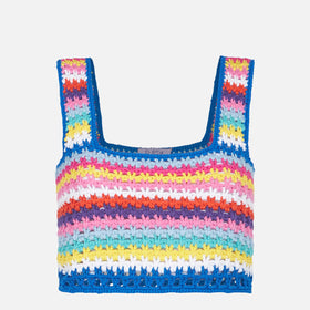 Woman handmade crochet top - MC2 Saint Barth