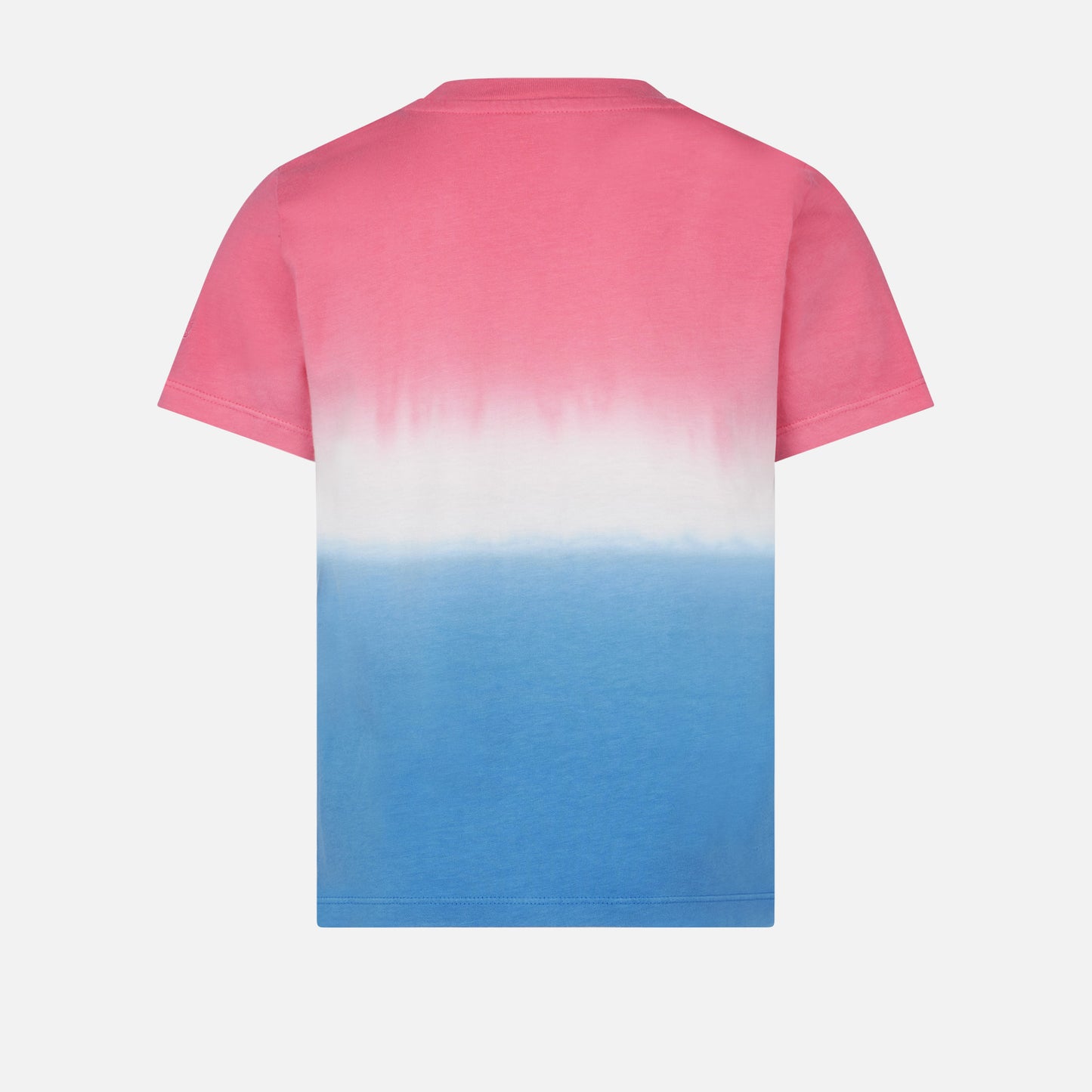 Girl tie dye t-shirt with St. Barth lettering - MC2 Saint Barth