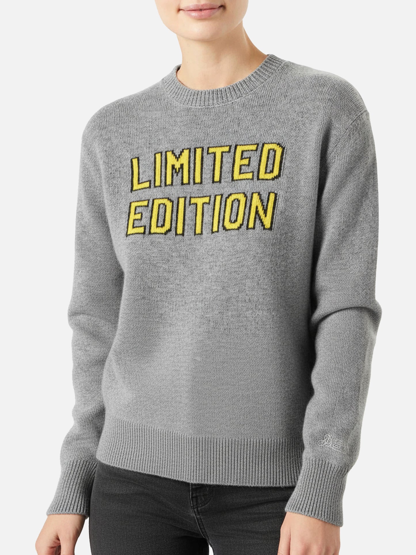 Damenpullover mit Limited Edition-Schriftzug