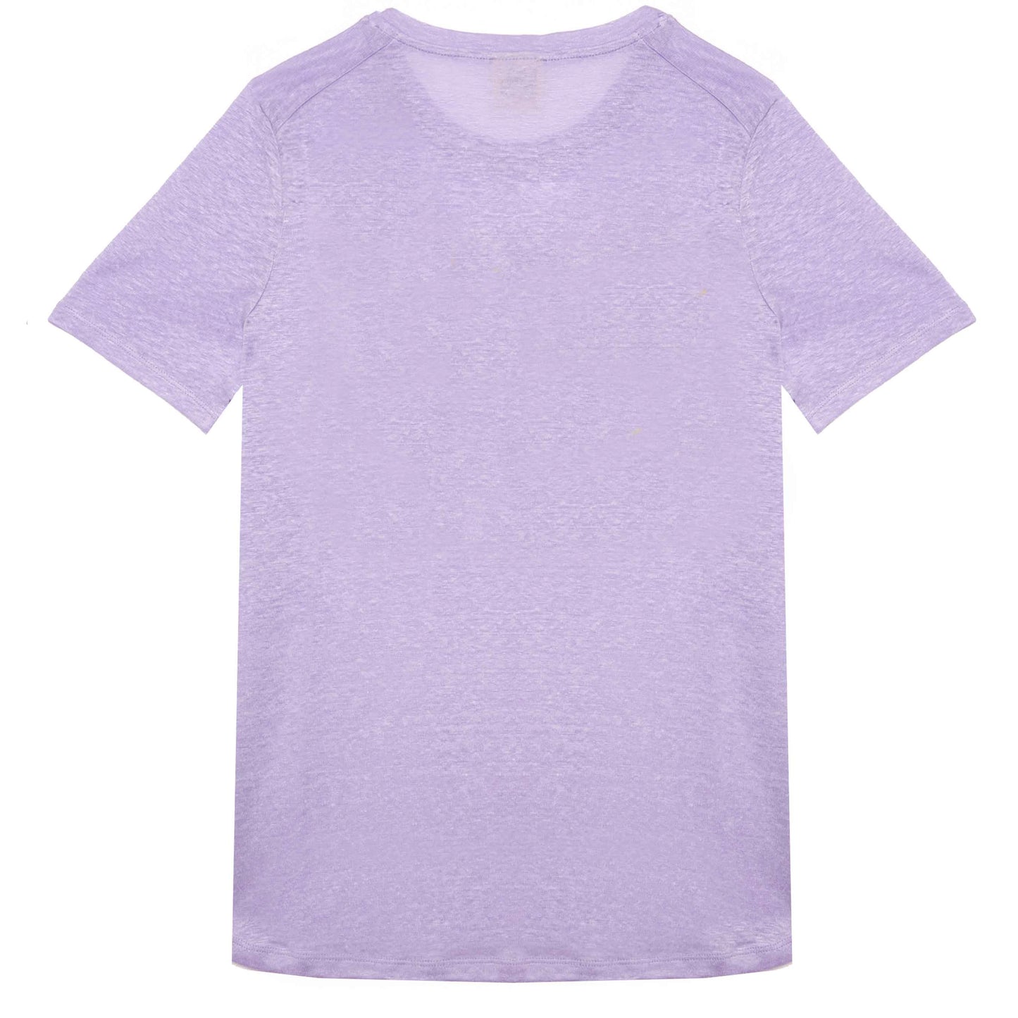 T-shirt in lino con ricamo St. Tropez Habituè