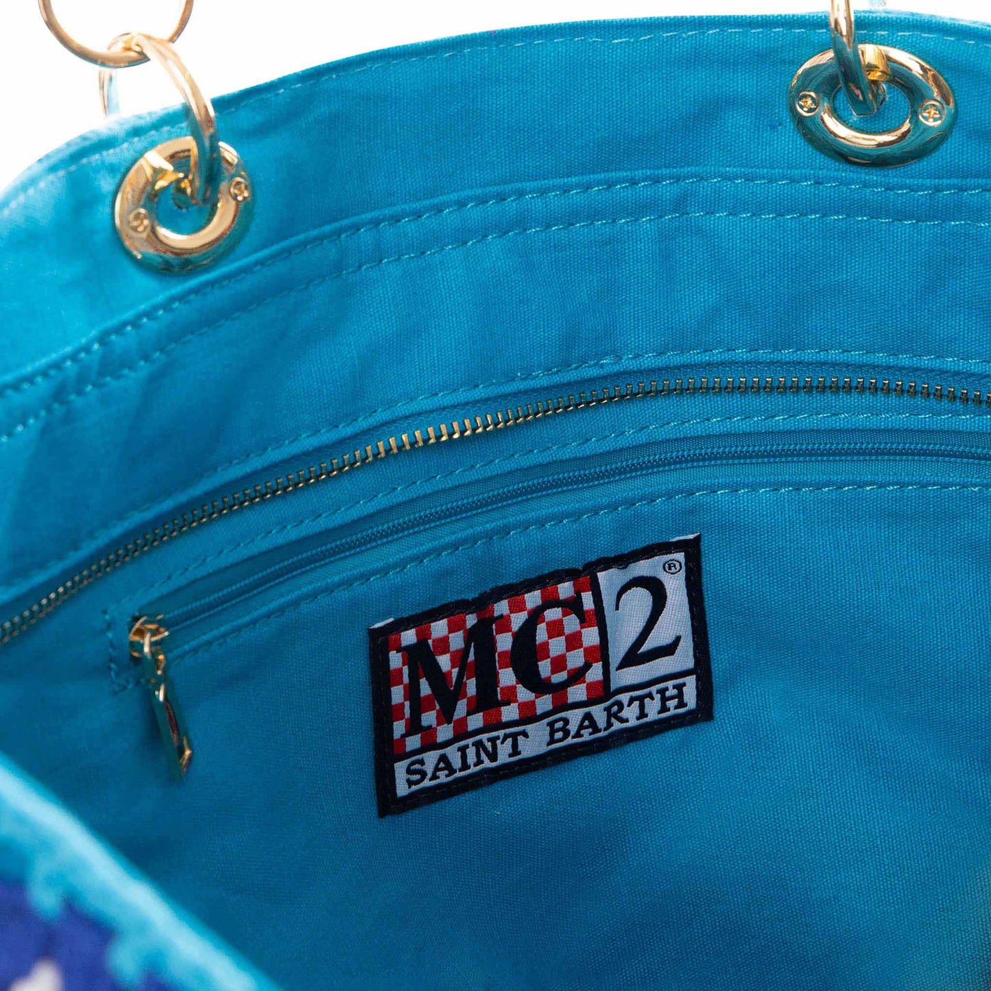 Handmade tiles crochet bag Victoria - MC2 Saint Barth