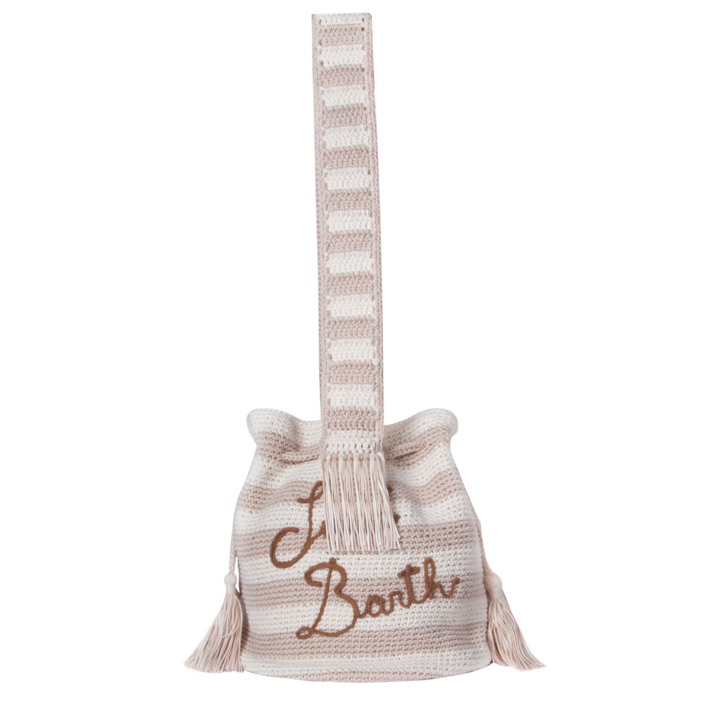 Handmade crochet bucket bag - MC2 Saint Barth