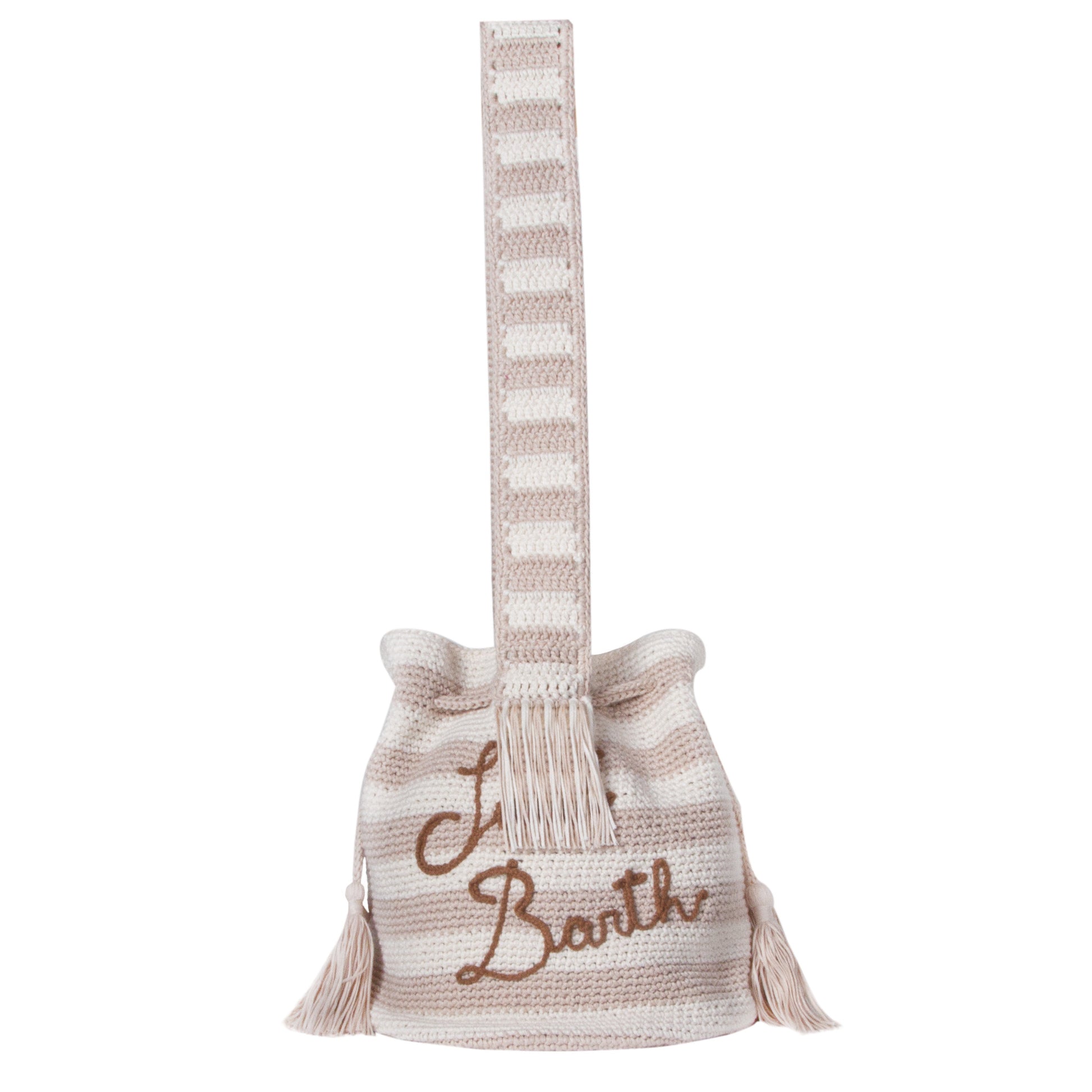 Handmade crochet bucket bag - MC2 Saint Barth