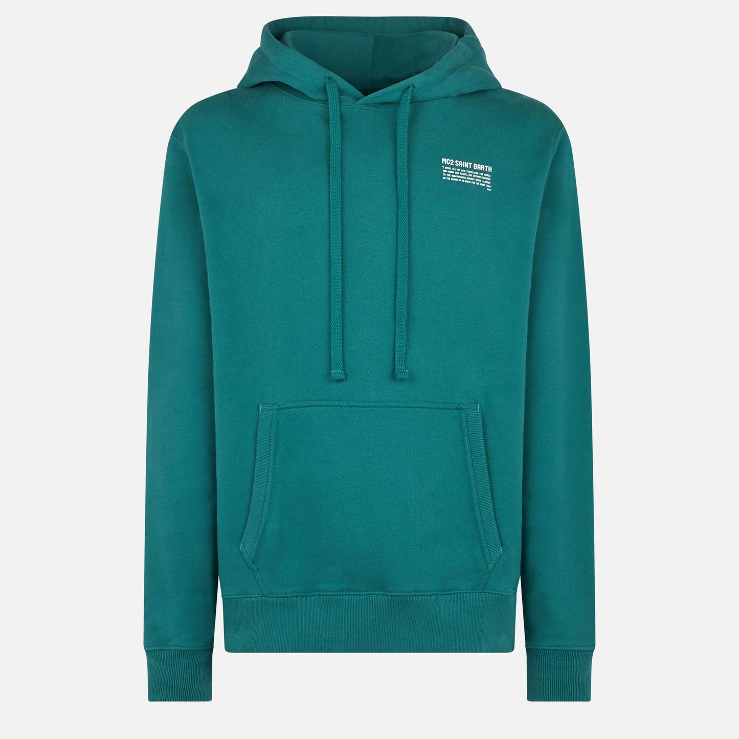 Green hoodie | Pantone® Special Edition - MC2 Saint Barth
