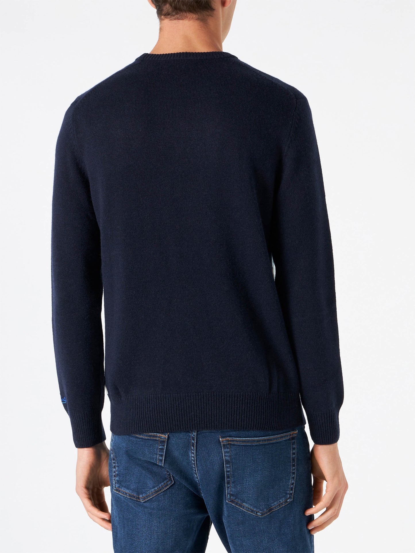 Man sweater with postcard - MC2 Saint Barth