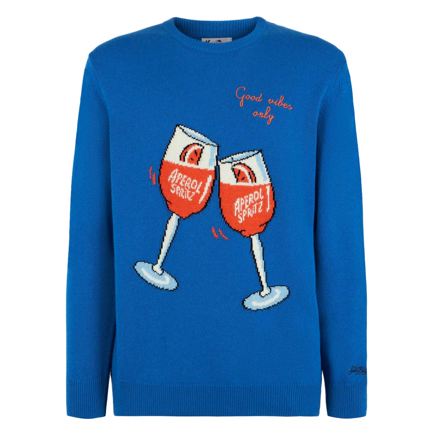 Man sweater with Aperol Spritz print | APEROL SPECIAL EDITION