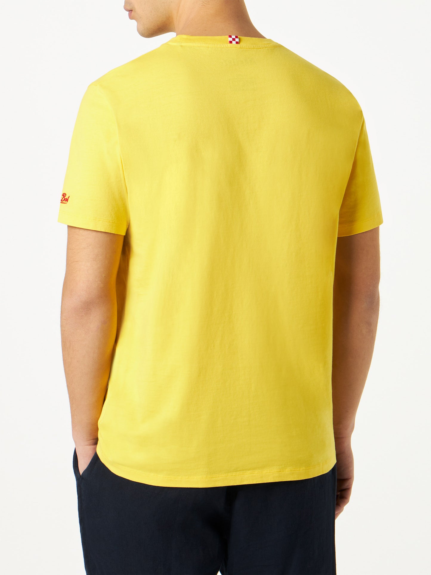 Fior di Fragola cotton t-shirt with embroidery| ALGIDA® SPECIAL EDITION - MC2 Saint Barth