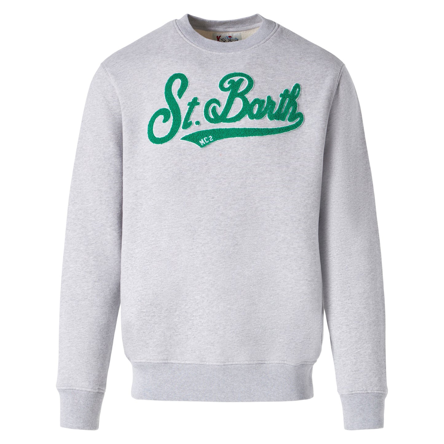 Man crewneck sweatshirt with terry logo - MC2 Saint Barth
