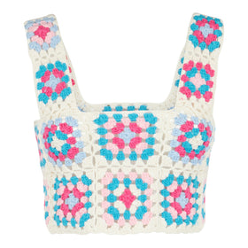 Woman handmade crochet top - MC2 Saint Barth