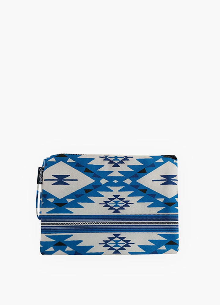 Keila lycra pochette with glitter aztec print - MC2 Saint Barth