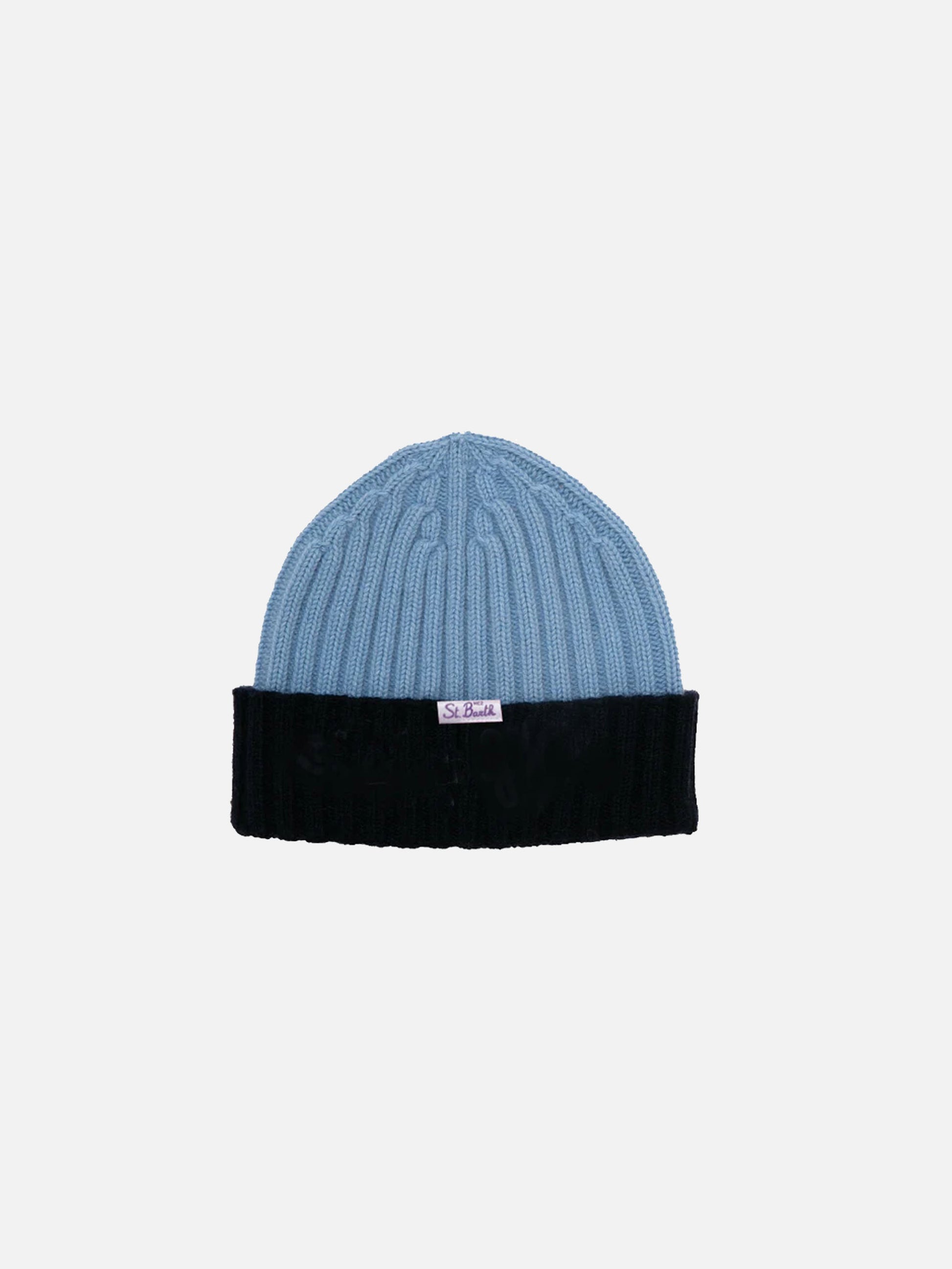 Cashmere blend hat with Off Piste embroidery - MC2 Saint Barth