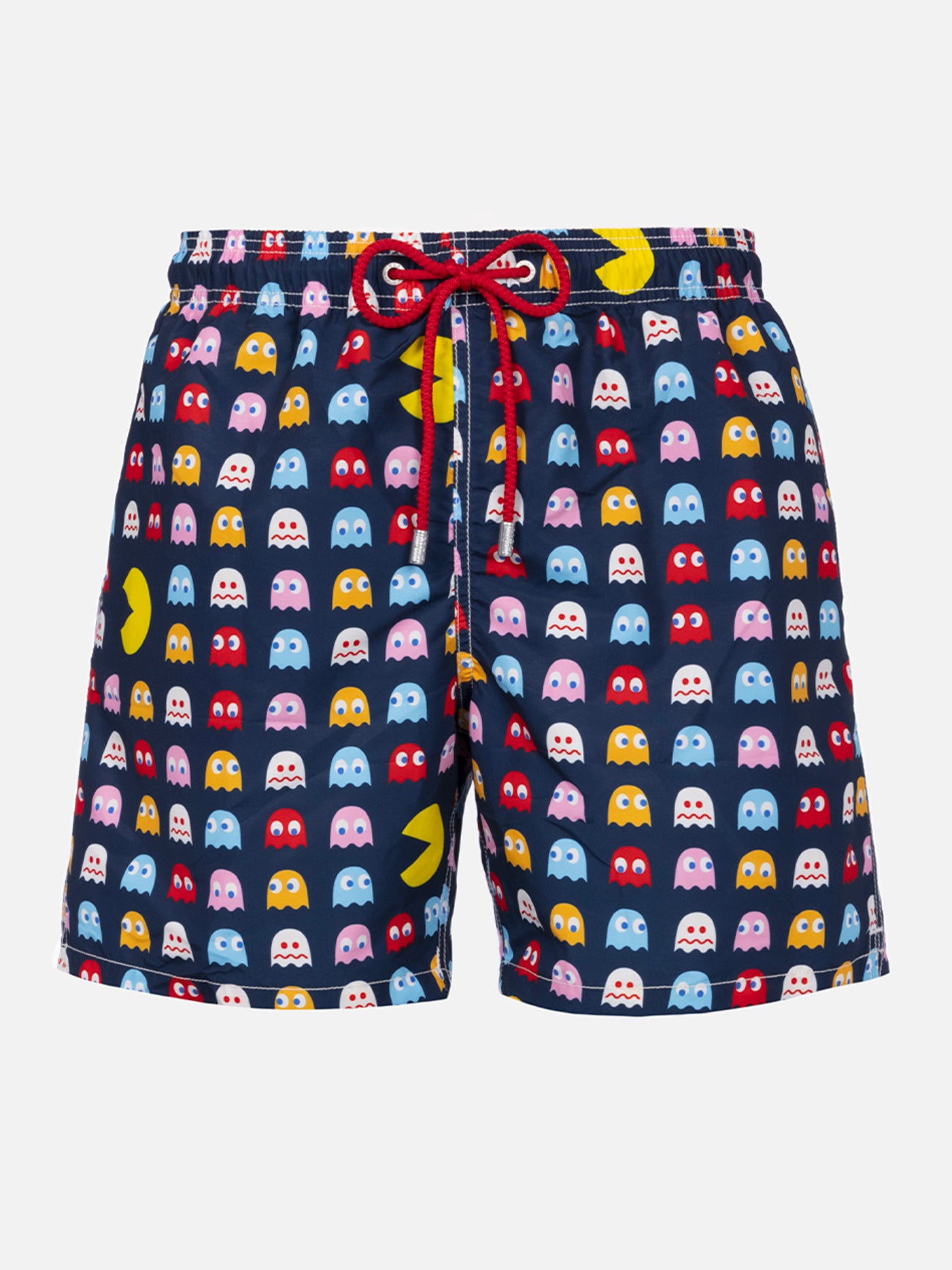 Costume da bagno uomo Gustavia lunghezza media con stampa Pac-Man | EDIZIONE SPECIALE DI PAC MAN