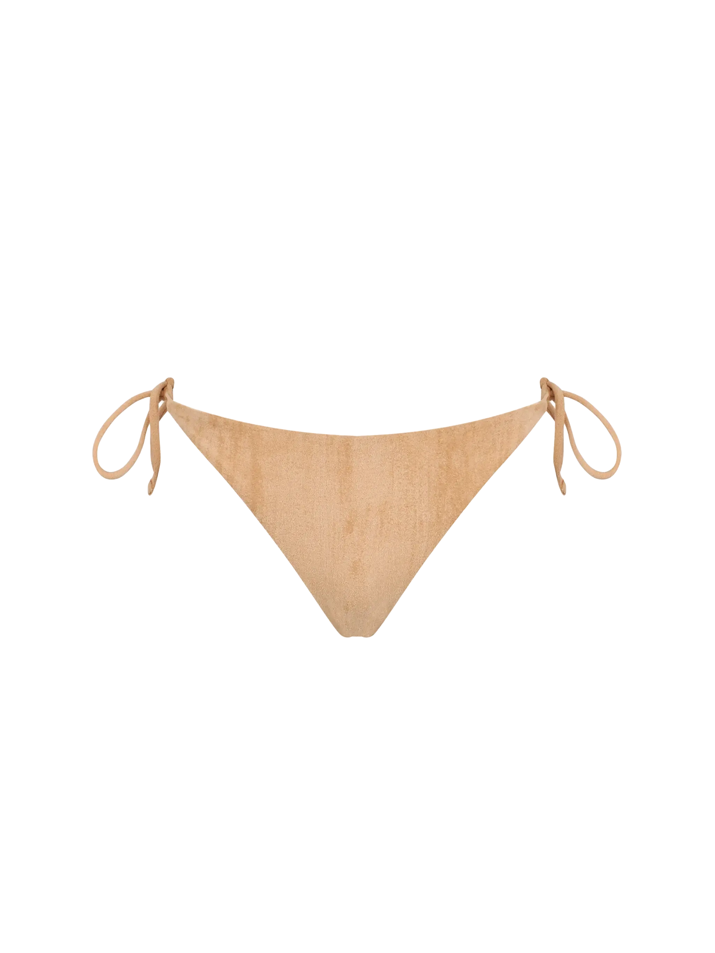 Beige swim briefs suede effect - MC2 Saint Barth