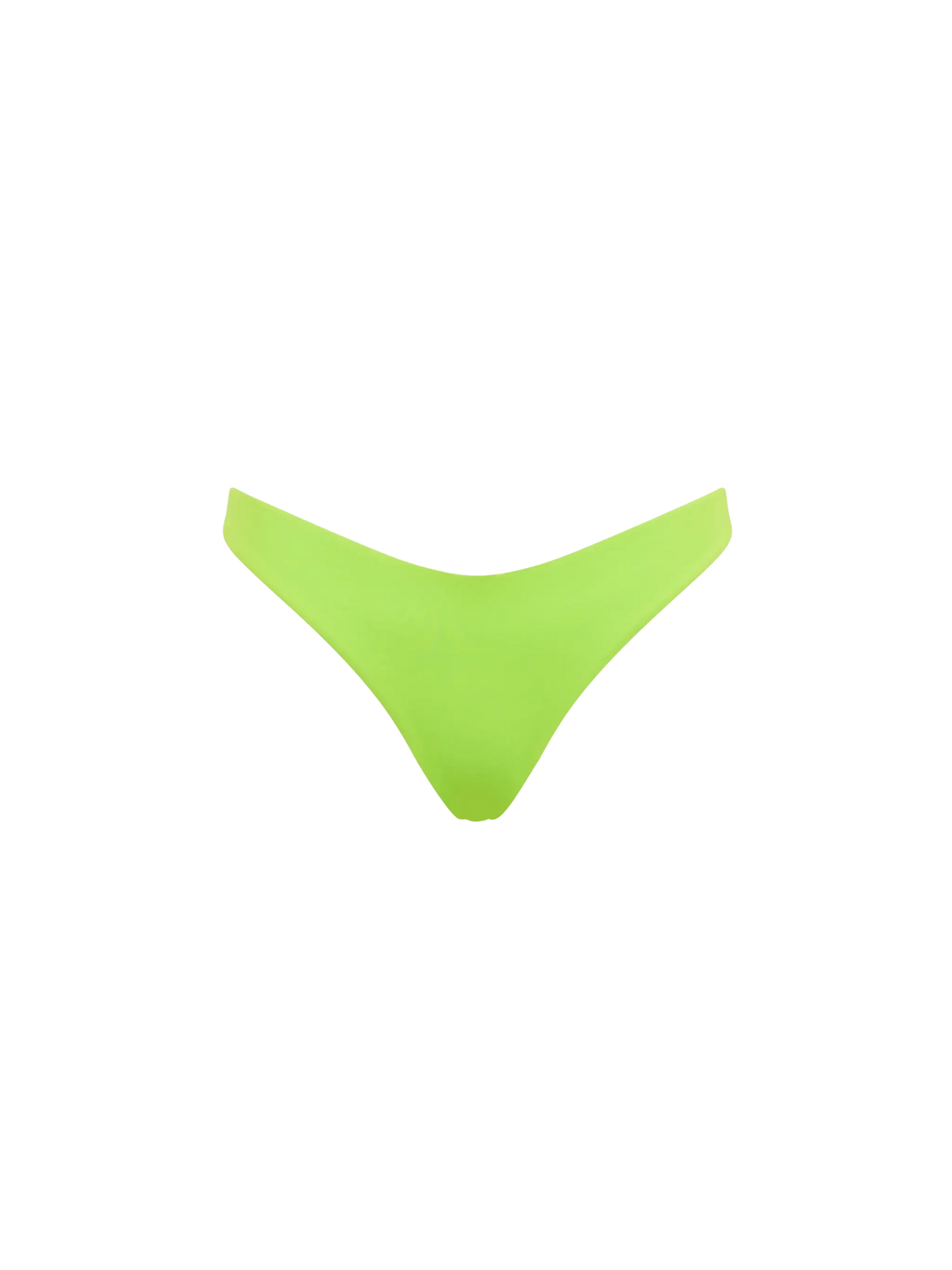 Woman acid green cheeky swim briefs - MC2 Saint Barth