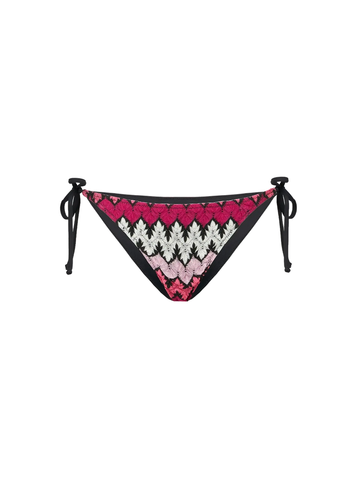 Woman chevron knitted triangle bikini - MC2 Saint Barth