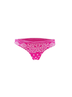 Woman swim briefs with bandanna print - MC2 Saint Barth