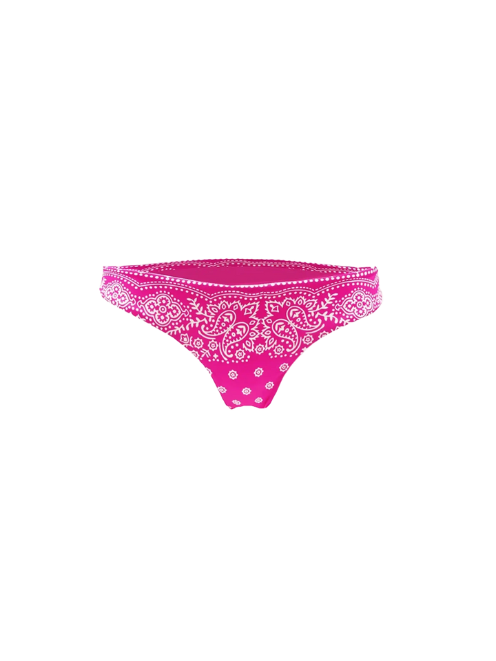 Woman swim briefs with bandanna print - MC2 Saint Barth