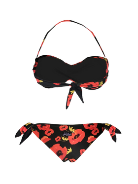 Flower print bandeau bikini - MC2 Saint Barth