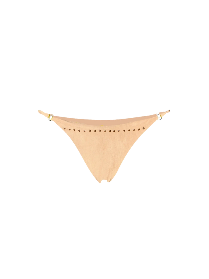Woman suede cheeky swim briefs - MC2 Saint Barth