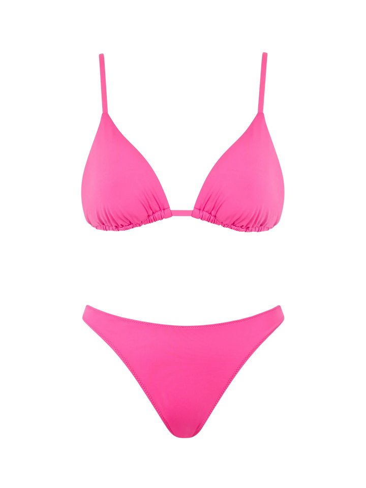 Woman fucsia triangle bikini - MC2 Saint Barth