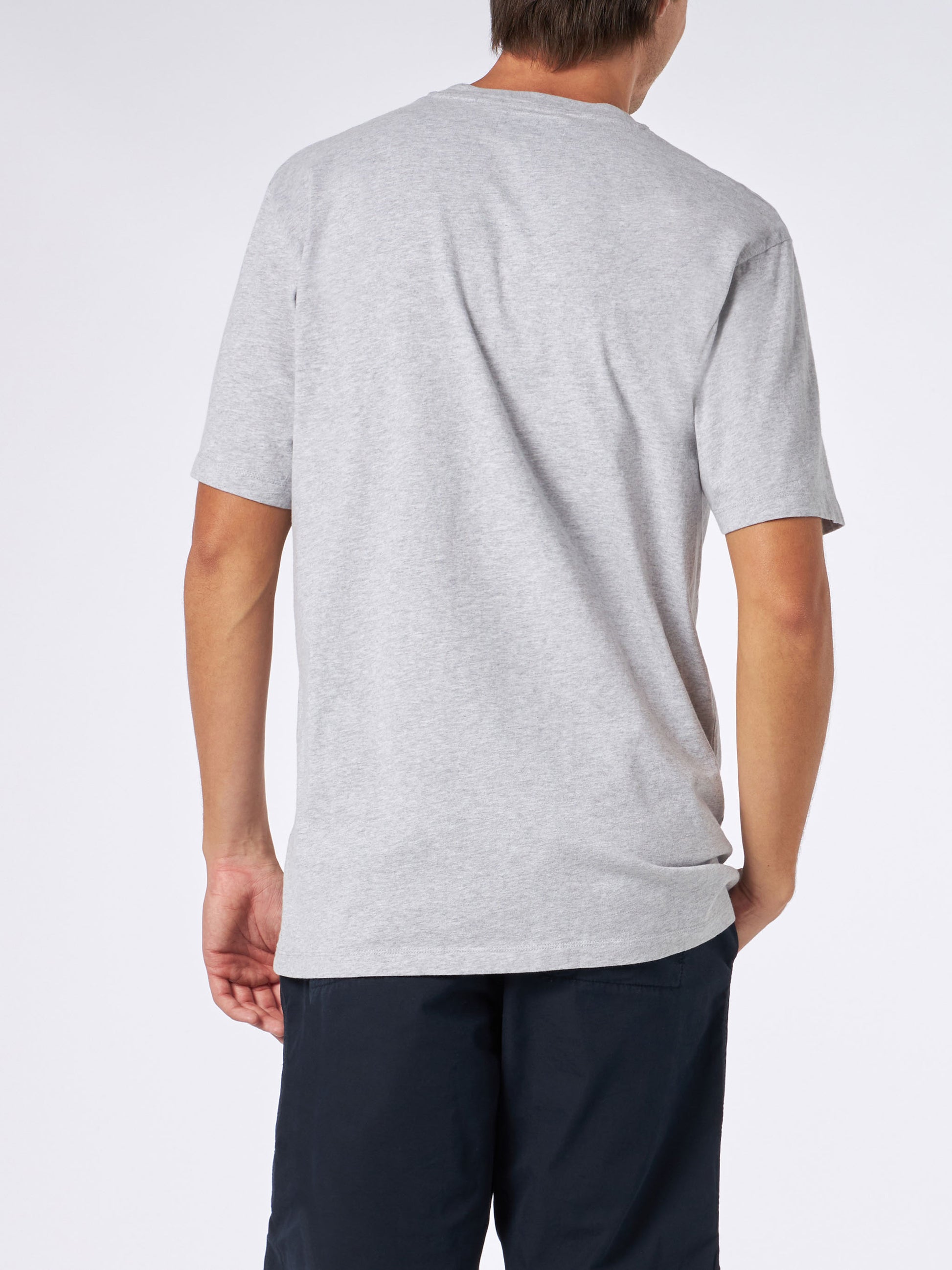 Man heavy cotton t-shirt with Spider Man and cart print - MC2 Saint Barth