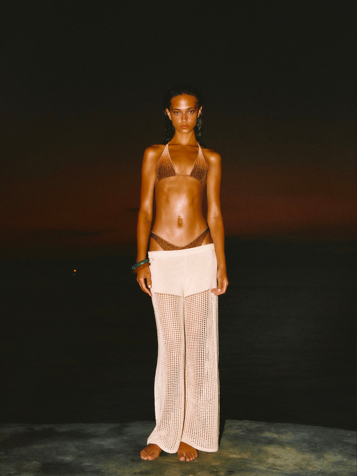 Bikini Guiana Naomi Overlock dégradé lurex 