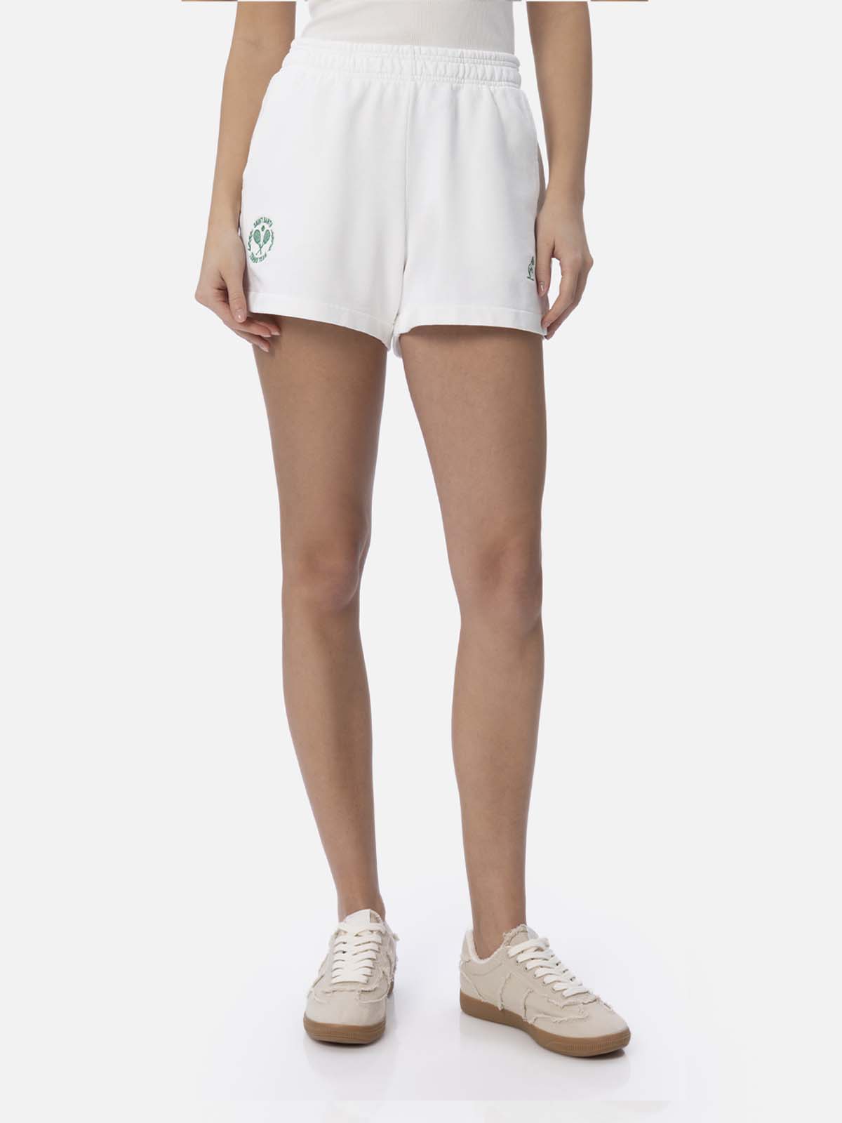 Woman cotton pull up shorts Cate | AUSTRALIAN BRAND SPECIAL EDITION - MC2 Saint Barth