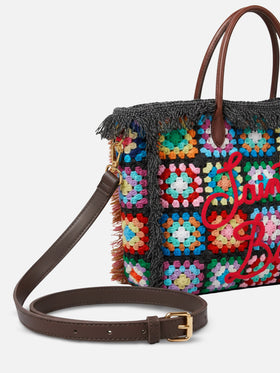 Colette crochet tiles handbag
