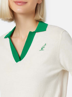 Polo Evonne in maglia di cotone con ricamo Australian | AUSTRALIAN BRAND SPECIAL EDITION