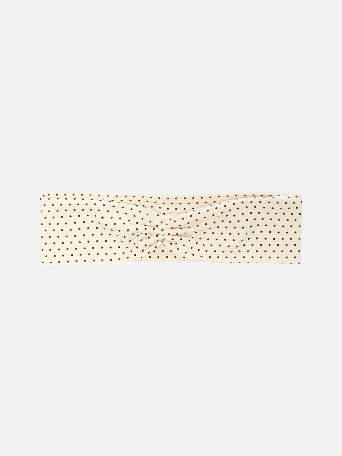 Bandeau Studio à imprimé micro pois 