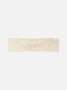 Bandeau Studio à imprimé micro pois 