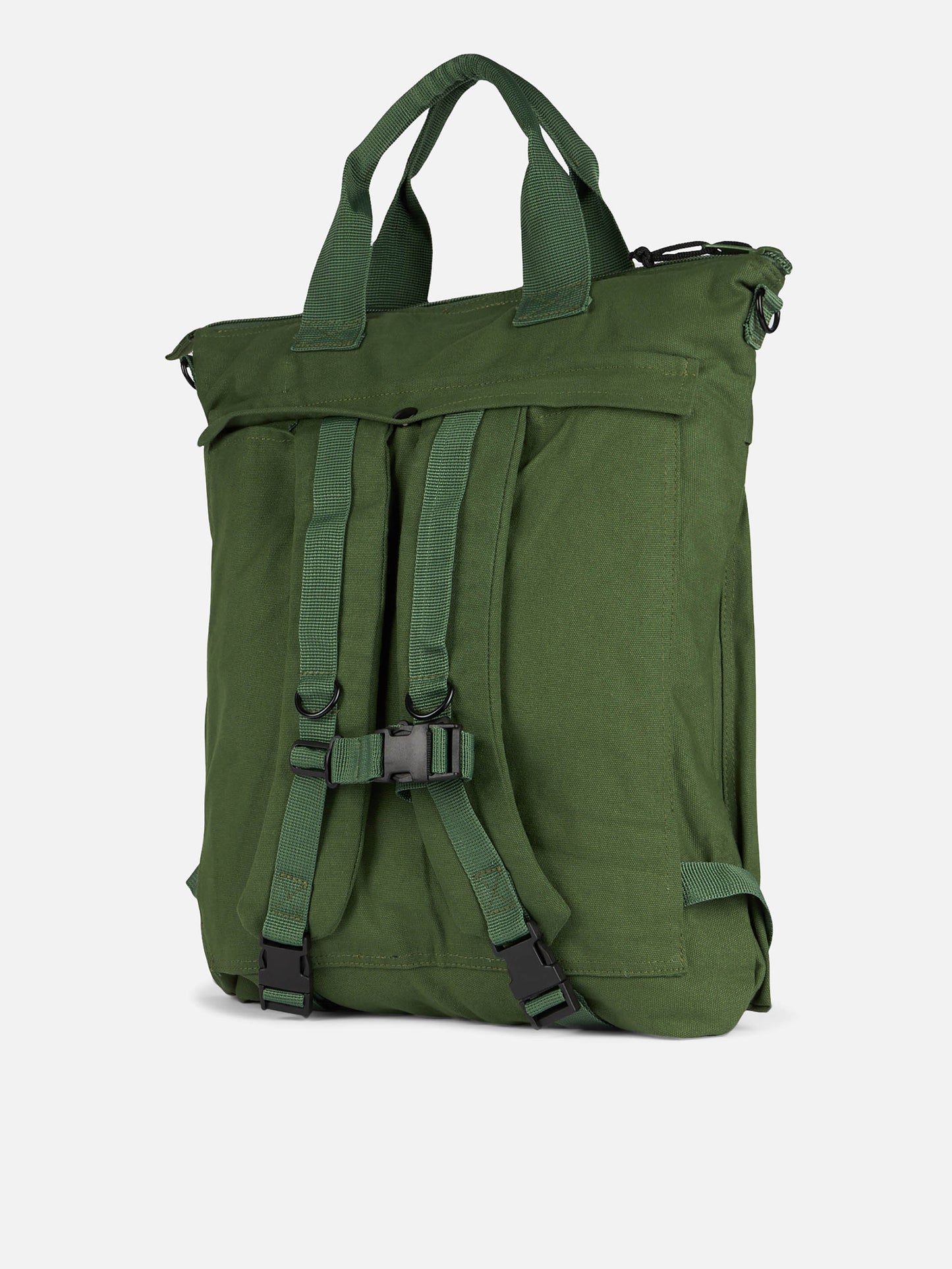 Military green canvas backpack Helmut - MC2 Saint Barth